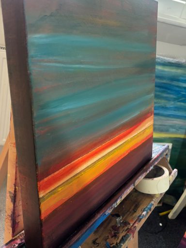 To be shown at Abstract Exhibition, Espacio gallery- 28th-31st Aug- 2026